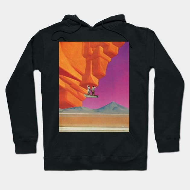 Of a Rare & Splendid Odyssey Hoodie by collageartbyandrewmcgranahan